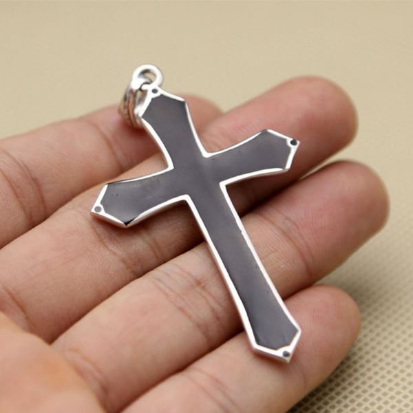 vintage new 925 sterling silver handmade jewelry antique silver american european designer cross necklace pendants for men women no chain
vintage new 925 sterling silver handmade jewelry antique silver american european designer cross necklace pendants for men women no chain