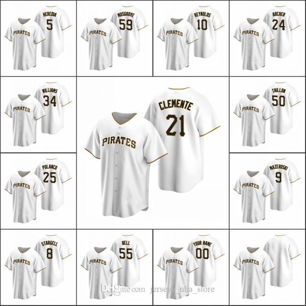 pittsburgh pirates #21 roberto clemente 24 chris archer 8 willie stargell men women youth custom white replica home jersey, Blue;black
pittsburgh pirates #21 roberto clemente 24 chris archer 8 willie stargell men women youth custom white replica home jersey, Blue;black