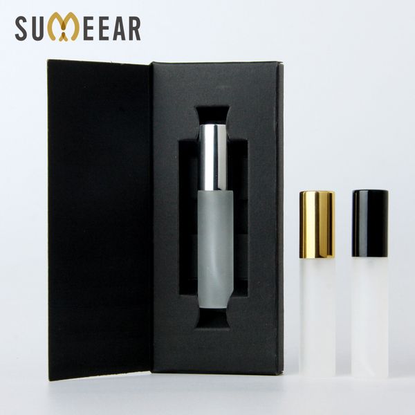 50 pieces/lot 10ml frost galss perfume bottle spray bottle with black and white box perfume atomizer package
50 pieces/lot 10ml frost galss perfume bottle spray bottle with black and white box perfume atomizer package