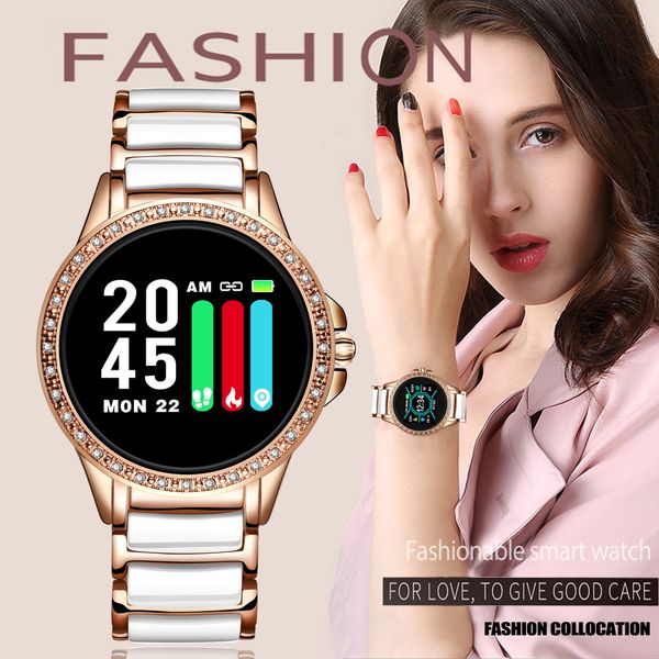 lige luxury women smart watch ladies blood pressure heart rate monitor fitness tracker sport smart band ceramic strap smartwatch
lige luxury women smart watch ladies blood pressure heart rate monitor fitness tracker sport smart band ceramic strap smartwatch