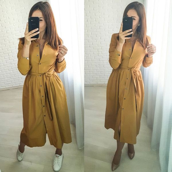 women casual sashes a line party dress ladies long sleeve stand collar elegant dress 2020 new fashion women midi winter, Black;gray
women casual sashes a line party dress ladies long sleeve stand collar elegant dress 2020 new fashion women midi winter, Black;gray