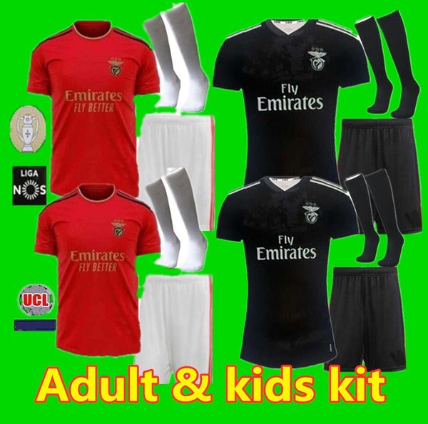 adult&kids kit sl benfica soccer jersey 2020 2021 jonas joao felix camisola de futebol pizzi seferovic football shirt salvio jardel, Black;yellow
adult&kids kit sl benfica soccer jersey 2020 2021 jonas joao felix camisola de futebol pizzi seferovic football shirt salvio jardel, Black;yellow