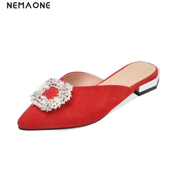 nemaone 2020 summer slipper women half slippers rhinestone flats casual sandals mules women summer slipper, Black
nemaone 2020 summer slipper women half slippers rhinestone flats casual sandals mules women summer slipper, Black