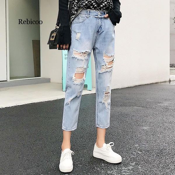 ripped jeans for women blue loose vintage female fashion women high waist new style baggy mom jeans pants casual
ripped jeans for women blue loose vintage female fashion women high waist new style baggy mom jeans pants casual