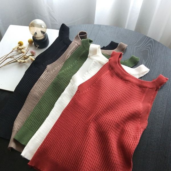 hong kong-style hanging neck slim shoulder vest vest camisole female wear chic wind strapless knitted sleeveless bottoming top, Camo
hong kong-style hanging neck slim shoulder vest vest camisole female wear chic wind strapless knitted sleeveless bottoming top, Camo