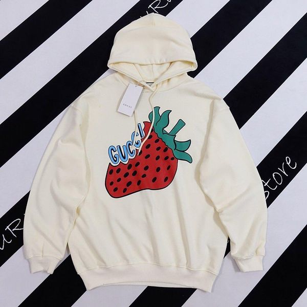 strawberry print men's designer hoodie classic sweatshirts cotton pullover guchi brands luxury outdoor sweater oversize clothes m-xl 72, Black;brown
strawberry print men's designer hoodie classic sweatshirts cotton pullover guchi brands luxury outdoor sweater oversize clothes m-xl 72, Black;brown