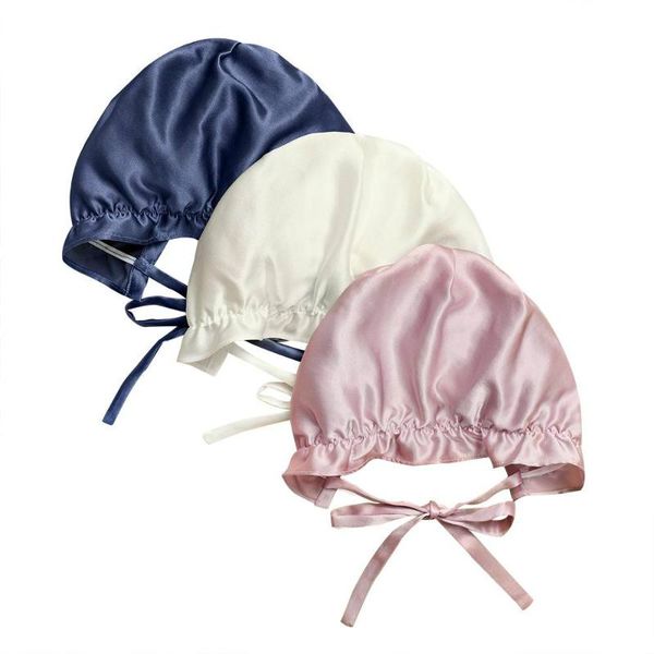 shower caps adorable little baby bonnets silk sleeping adjustable toddler night hats with ruffle trim
shower caps adorable little baby bonnets silk sleeping adjustable toddler night hats with ruffle trim
