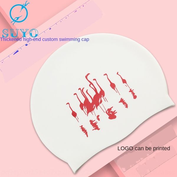 flamingo silicone silicone swimming cap girls' long hair plus comfortable and cute printed swimming cap
flamingo silicone silicone swimming cap girls' long hair plus comfortable and cute printed swimming cap