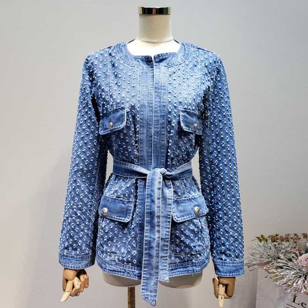 2020 new autumn blue denim jacket women's autumn streetwear style hollow out long jean jacket casual female with belt, Black;brown
2020 new autumn blue denim jacket women's autumn streetwear style hollow out long jean jacket casual female with belt, Black;brown