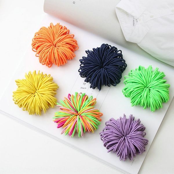 nns50 children's rubber band accessory rope hair ring solid color head rope seamless korean color 100-bar rubber band high elasticity h, Slivery;white
nns50 children's rubber band accessory rope hair ring solid color head rope seamless korean color 100-bar rubber band high elasticity h, Slivery;white