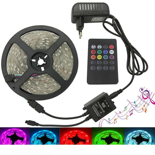 rgb led strip light 5050 smd 5m 10m led light tape waterproof rgb diode led ribbon music ir controller + power supply
rgb led strip light 5050 smd 5m 10m led light tape waterproof rgb diode led ribbon music ir controller + power supply