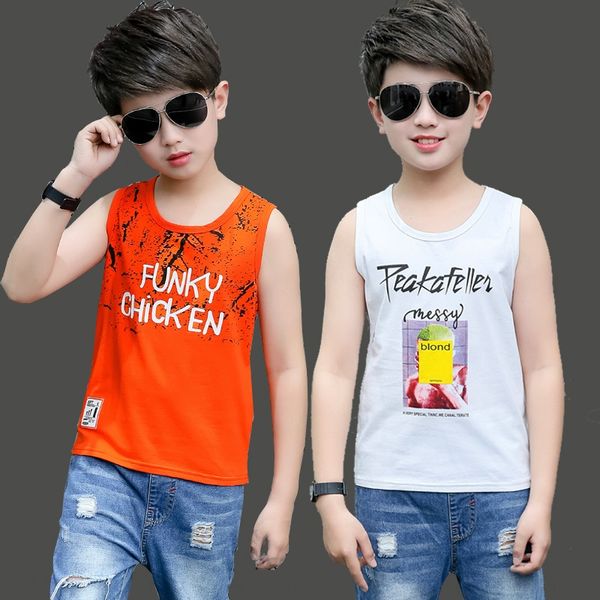 boy's summer 2020 vest vest new boy's and children's sleeveless 9 medium and large children's thin summer t-shirt fashio, Blue
boy's summer 2020 vest vest new boy's and children's sleeveless 9 medium and large children's thin summer t-shirt fashio, Blue