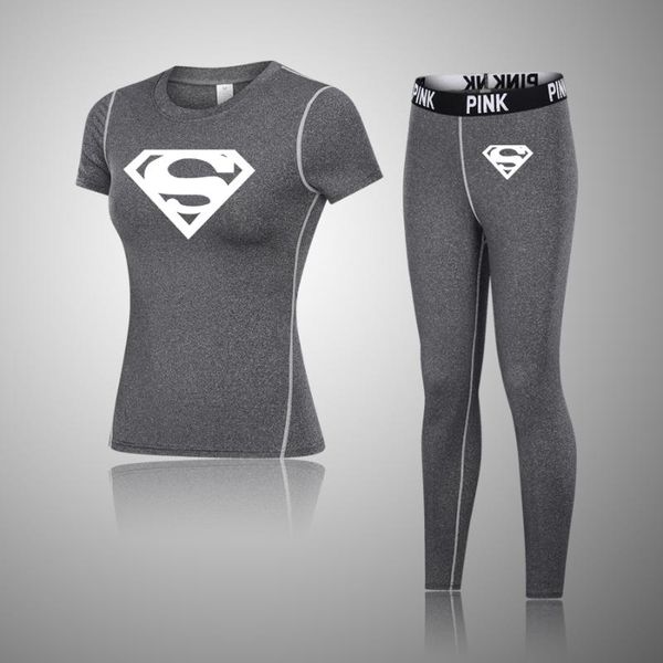 2020 women's yoga set sportswear 2-piece gym yoga clothes sports t-shirt+ leggings running wear skinny sports set suits, White;red
2020 women's yoga set sportswear 2-piece gym yoga clothes sports t-shirt+ leggings running wear skinny sports set suits, White;red