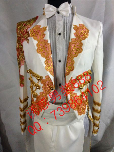 male wedding groom prom coats long jacket white tuexdo trench dancer singer performance show nightclub magic outdoors slim wear, Tan;black
male wedding groom prom coats long jacket white tuexdo trench dancer singer performance show nightclub magic outdoors slim wear, Tan;black