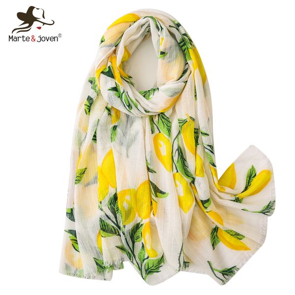 marte&joven charming lemon print spring voile scarf women elegant summer beach cover up wrap soft leaf white scarves, Blue;gray
marte&joven charming lemon print spring voile scarf women elegant summer beach cover up wrap soft leaf white scarves, Blue;gray