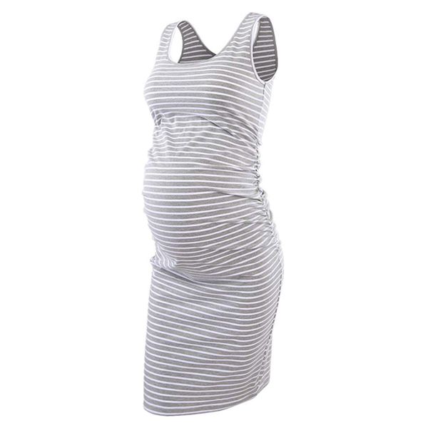 maternity vest dresses summer sleeveless o-neck stripe casual sundress pregnancy dress ladies skirt clothes pregnant clothes, White
maternity vest dresses summer sleeveless o-neck stripe casual sundress pregnancy dress ladies skirt clothes pregnant clothes, White