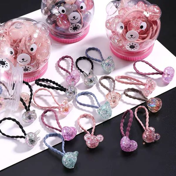 children's accessories rubber tie girl's ring korean style burst baby's accessories ice crack rubber band rope hair band hair, Slivery;white
children's accessories rubber tie girl's ring korean style burst baby's accessories ice crack rubber band rope hair band hair, Slivery;white