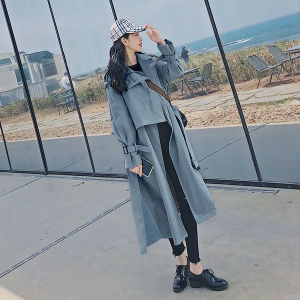 2020 new spring trench coat for women streetwear turn-down collar double breasted coats female sobretudo slim feminino j262, Tan;black
2020 new spring trench coat for women streetwear turn-down collar double breasted coats female sobretudo slim feminino j262, Tan;black