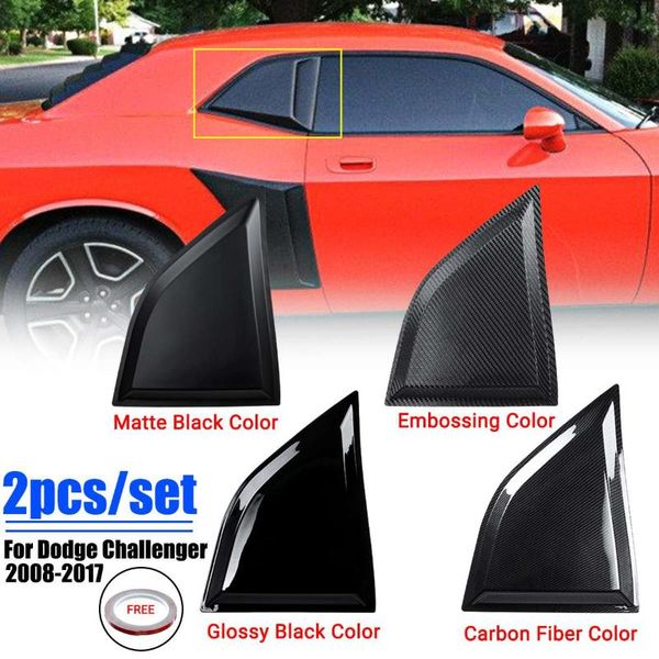 1 пара окно совки четверть панели окна крышки боковые жалюзи vent для dodge challenger xe 2008-2020
1 пара окно совки четверть панели окна крышки боковые жалюзи vent для dodge challenger xe 2008-2020