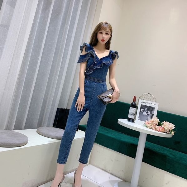 vd57a 2020 new yujie fashion wooden ear sleeveless denim one-piece pantsbody pants pantstrousers 2020 new yujie fashion wooden ear sleeveles, Gray
vd57a 2020 new yujie fashion wooden ear sleeveless denim one-piece pantsbody pants pantstrousers 2020 new yujie fashion wooden ear sleeveles, Gray