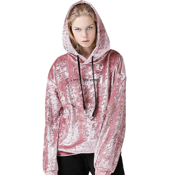 toyouth pink velvet hoodies 2020 autumn embroidery letter sweatshirts women long sleeve hooded tracksuits jumper pullover female, Black
toyouth pink velvet hoodies 2020 autumn embroidery letter sweatshirts women long sleeve hooded tracksuits jumper pullover female, Black