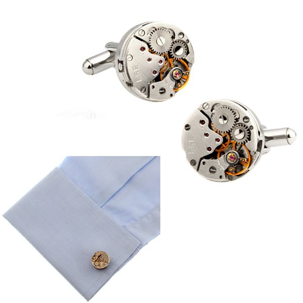 mechanical watch movement steampunk mens wedding cufflink silver plated cufflinks sleeve nail french business shirt cuff link christmas gift
mechanical watch movement steampunk mens wedding cufflink silver plated cufflinks sleeve nail french business shirt cuff link christmas gift