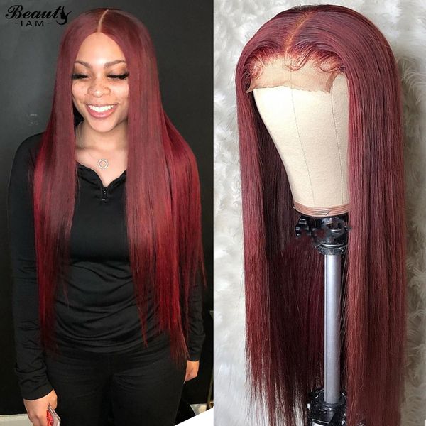 brazilian virgin red lace front human hair wigs for women burgundy human hair wigs pre plucked 99j long 13x4 colored lace wig, Black
brazilian virgin red lace front human hair wigs for women burgundy human hair wigs pre plucked 99j long 13x4 colored lace wig, Black