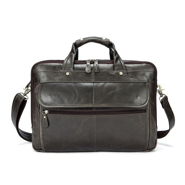summer 2020 men's leather solid color briefcase leather casual one shoulder portable men's official business case coffee oil brown
summer 2020 men's leather solid color briefcase leather casual one shoulder portable men's official business case coffee oil brown