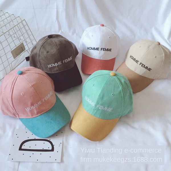 new letter macaron classic color matching letter embroidery duck tongue hat lovers personalized baseball cap cap travel baseball hat, Blue;gray
new letter macaron classic color matching letter embroidery duck tongue hat lovers personalized baseball cap cap travel baseball hat, Blue;gray