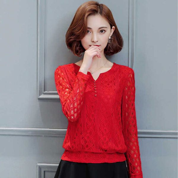 autumn lace blouse women fashion hollow out women shirts long sleeve office ladies plus size blusas mujer df2456, White
autumn lace blouse women fashion hollow out women shirts long sleeve office ladies plus size blusas mujer df2456, White