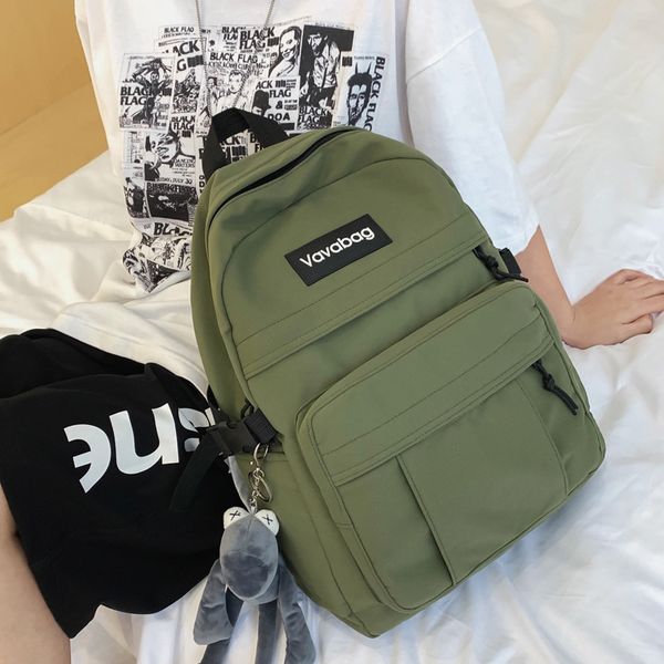 dcimor new waterproof nylon women backpack female solid color schoolbags for students travel bag teenage girls book mochilas
dcimor new waterproof nylon women backpack female solid color schoolbags for students travel bag teenage girls book mochilas