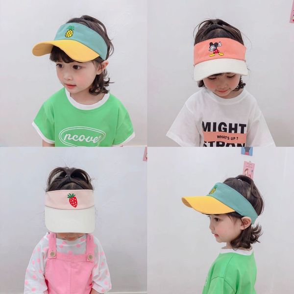 summer children's empty sun sun outdoor leisure cap female outdoor sunscreen empty hat female baby sunshade hat, Yellow
summer children's empty sun sun outdoor leisure cap female outdoor sunscreen empty hat female baby sunshade hat, Yellow