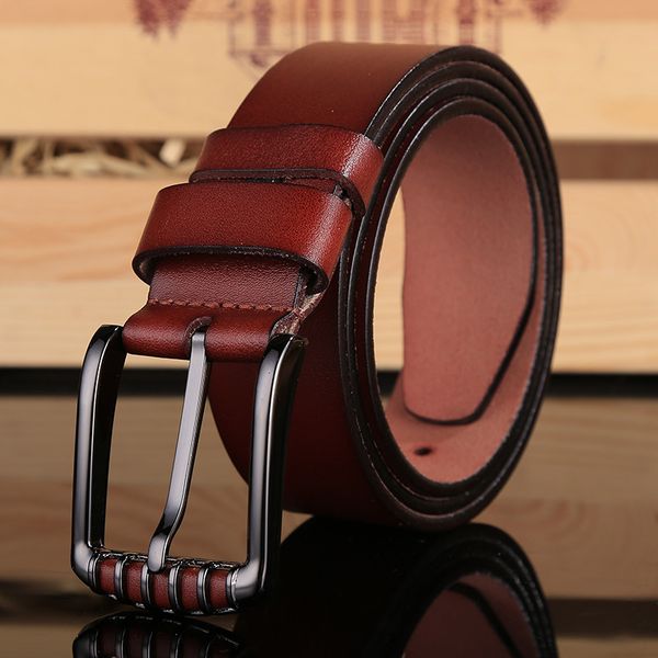 2020 cowhide genuine leather belts for men brand male pin buckle jeans cowboy mens belts luxury leather designer high quality, Black;brown
2020 cowhide genuine leather belts for men brand male pin buckle jeans cowboy mens belts luxury leather designer high quality, Black;brown