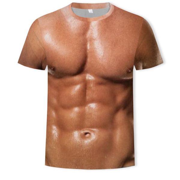 men 3d digital printed muscle short sleeve t-shirt bicycle men cool bike fake chest muscle abdomen, White;black
men 3d digital printed muscle short sleeve t-shirt bicycle men cool bike fake chest muscle abdomen, White;black