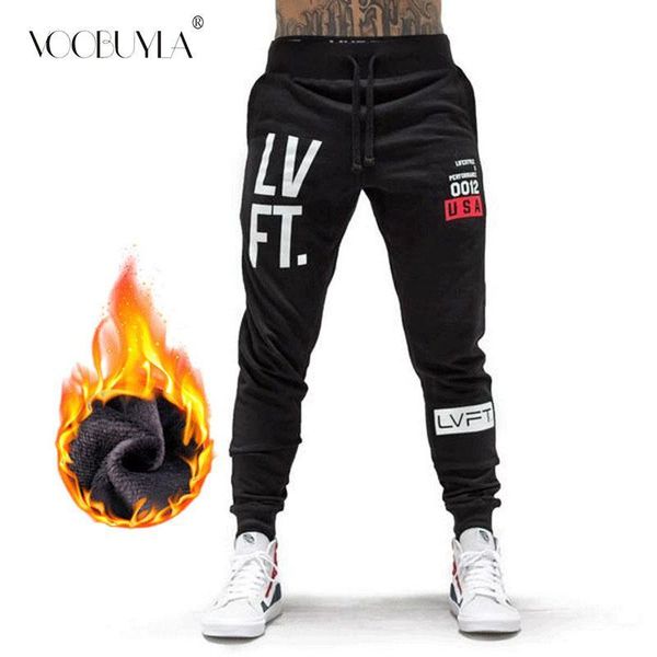 voobuyla plus velvet warm running jogging pants men cotton soft joggers sweatpants long trouser gym fitness sport training pants t200326, Black
voobuyla plus velvet warm running jogging pants men cotton soft joggers sweatpants long trouser gym fitness sport training pants t200326, Black