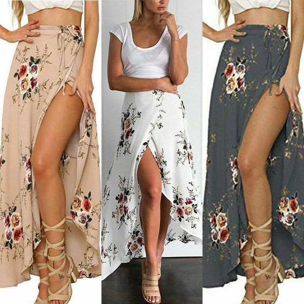 2020 new boho flower skirts women ladies floral jersey gypsy long maxi full skirt chiffon split ruffled skirts sundress clothing, Black
2020 new boho flower skirts women ladies floral jersey gypsy long maxi full skirt chiffon split ruffled skirts sundress clothing, Black