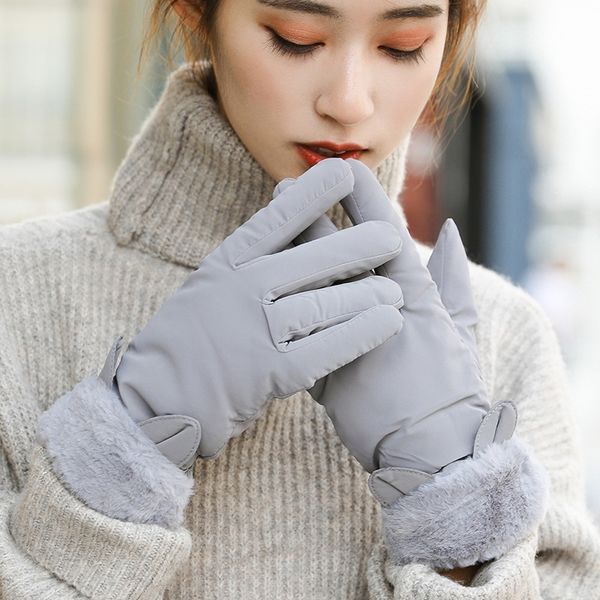 f2jgr velvet cold-proof cycling outdoor rainproof silk touch warm bicycle screen fur mouth rabbit ear warm gloves women' winter cotton, Blue;gray
f2jgr velvet cold-proof cycling outdoor rainproof silk touch warm bicycle screen fur mouth rabbit ear warm gloves women' winter cotton, Blue;gray