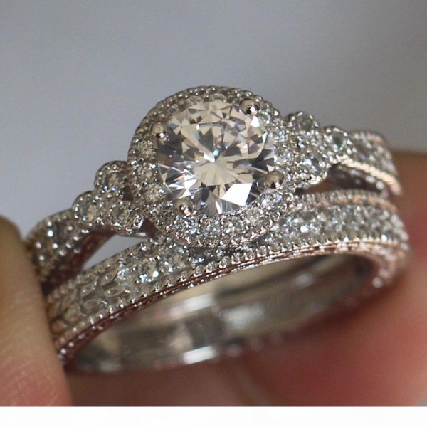size 5-11 vintage jewelry 925 sterling silver round cut z simulated diamond wedding women bridal ring set for lover christmas gift, Slivery;golden
size 5-11 vintage jewelry 925 sterling silver round cut z simulated diamond wedding women bridal ring set for lover christmas gift, Slivery;golden