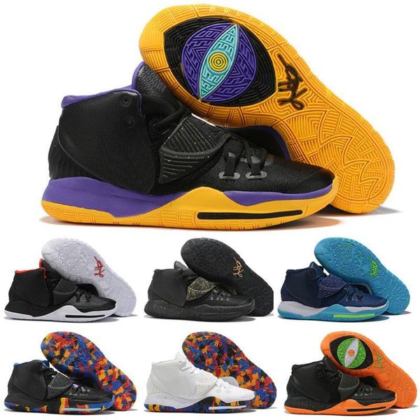 2019 mens kyrie basketball shoes 6 for men designer sneakers 6s vi black gold red white baskets sports des chaussures schuhe zapatos 40-46
2019 mens kyrie basketball shoes 6 for men designer sneakers 6s vi black gold red white baskets sports des chaussures schuhe zapatos 40-46