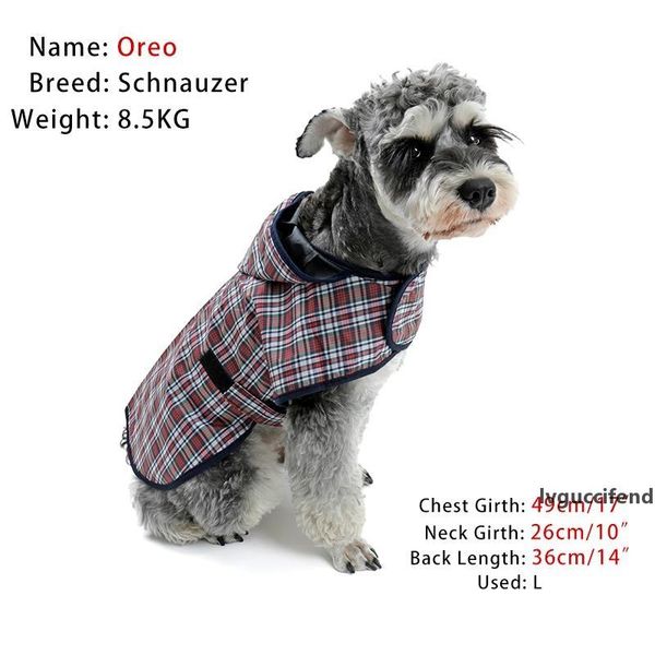 plaid waterproof dog outdoor raincoat jacket dog raincoat pet jacket reflective dog poncho teddy raincoats hund kariert regenma t200328
plaid waterproof dog outdoor raincoat jacket dog raincoat pet jacket reflective dog poncho teddy raincoats hund kariert regenma t200328