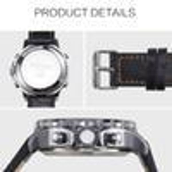 2020 sport watches waterproof genuine dual display quartz wristwatchescool man clock fashion smart digital watch led men 1281, Slivery;brown
2020 sport watches waterproof genuine dual display quartz wristwatchescool man clock fashion smart digital watch led men 1281, Slivery;brown
