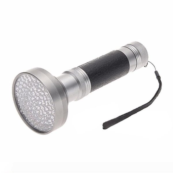100 led uv flashlight- emits a powerful 30 foot ultraviolet flood light beam - finds pet urine stains, scorpion hunting, bed bugs
100 led uv flashlight- emits a powerful 30 foot ultraviolet flood light beam - finds pet urine stains, scorpion hunting, bed bugs