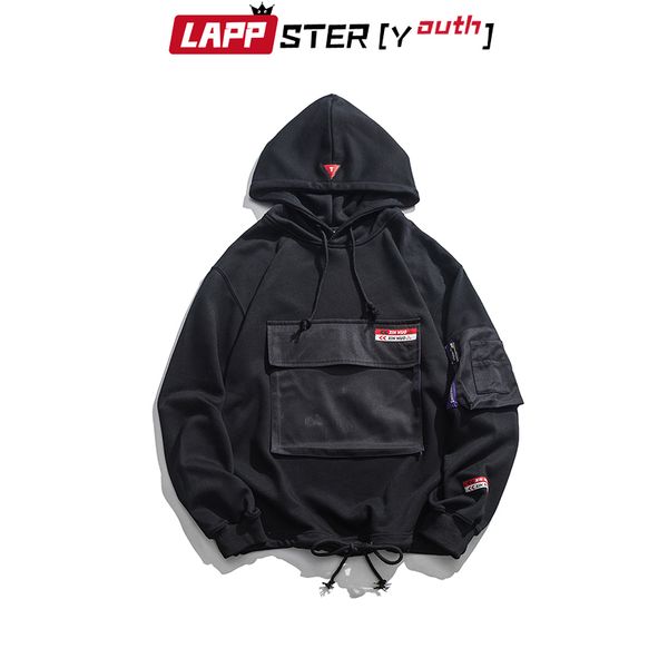 lappster-youth men black big pocket sweatshirts 2020 mens harajuku fashions hooded hoodies male designer cargo hoodie hip hop
lappster-youth men black big pocket sweatshirts 2020 mens harajuku fashions hooded hoodies male designer cargo hoodie hip hop