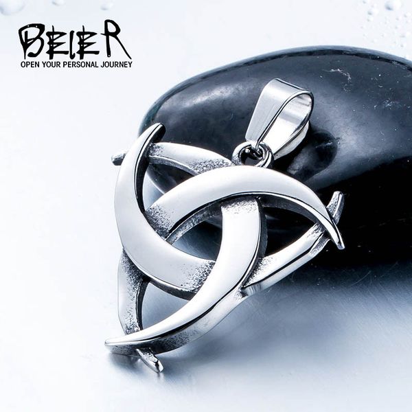 beier 316l stainless steel viking pendant necklace norse jewelry knot rune men pendant bp8-214, Silver
beier 316l stainless steel viking pendant necklace norse jewelry knot rune men pendant bp8-214, Silver