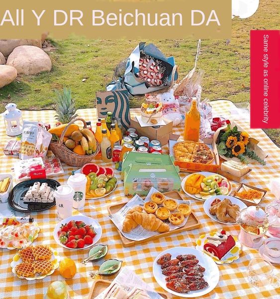 outdoor portable meal cloth meal waterproof spring outing lawn thickened outing moisture-proof mat picnic cloth picnic mat
outdoor portable meal cloth meal waterproof spring outing lawn thickened outing moisture-proof mat picnic cloth picnic mat