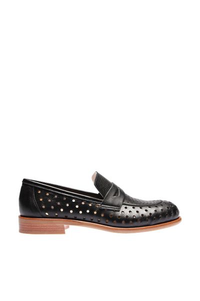 2021-pearl genuine leather black women 's shoes 120130002430