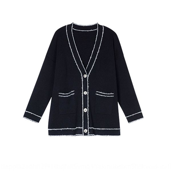 8mqlt zow choke pepper autumn new elegant elegant fragrant zow chock pepper19371 style contrast color side profile lazy knitted cardigan 193, White;black
8mqlt zow choke pepper autumn new elegant elegant fragrant zow chock pepper19371 style contrast color side profile lazy knitted cardigan 193, White;black