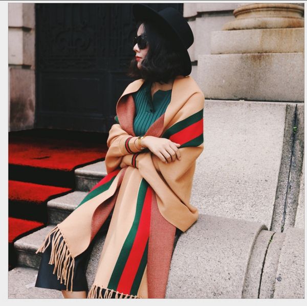 new style knitted shirt outer scarf cloak suit tassel mink velvet shawl scarf sweater loose cloak women's coat thickened, Blue;gray
new style knitted shirt outer scarf cloak suit tassel mink velvet shawl scarf sweater loose cloak women's coat thickened, Blue;gray