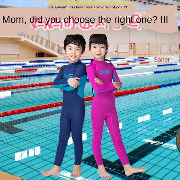 children's diving thick 1.5-2.5mm one-piece warm surfing warm swim diving suit swimsuitsuit jellyfish clothes cold-proof swimsuit, Gray;blue
children's diving thick 1.5-2.5mm one-piece warm surfing warm swim diving suit swimsuitsuit jellyfish clothes cold-proof swimsuit, Gray;blue
