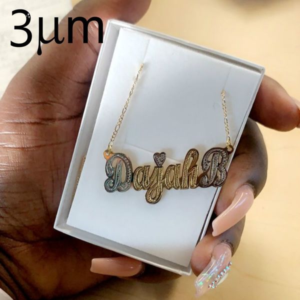3umeter hip hop letter necklace name personalized custom necklace gold color rhinestone necklace pendant mother's day gifts cx200725, Silver
3umeter hip hop letter necklace name personalized custom necklace gold color rhinestone necklace pendant mother's day gifts cx200725, Silver